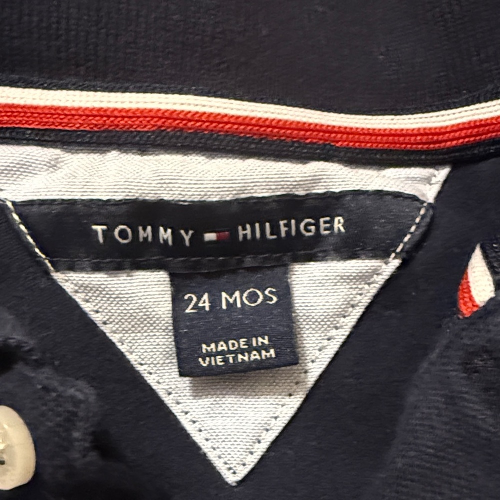 Tommy Hilfiger Kids Polo Set - Red, White, & Blue - Picture 7 of 11